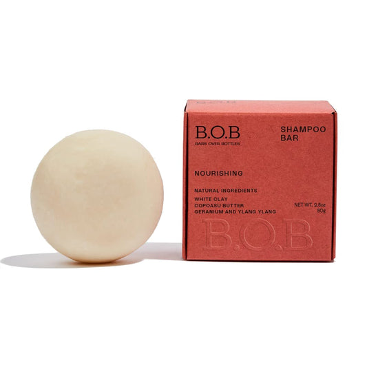Nourishing Shampoo Bar | Balanced to Dry Hair | B.O.B BARS OVER BOTTLES