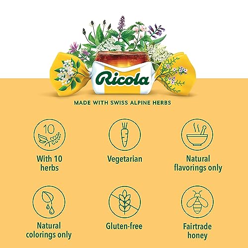 Ricola Throat Balm Caramel Throat Drops with Liquid Center | Seasons Foundry