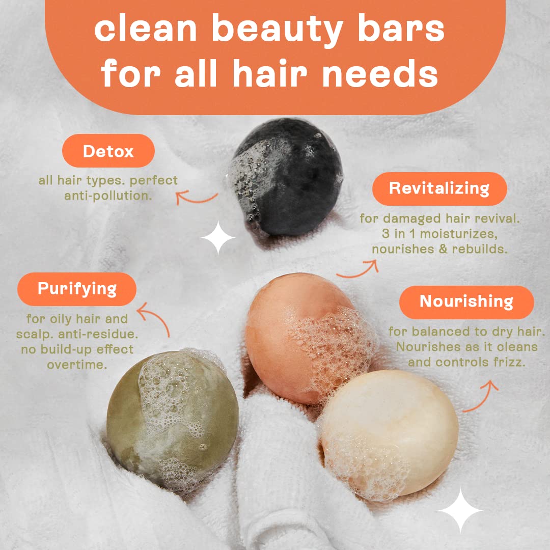Moisturizing Shampoo Bar | For Curly Hair | B.O.B BARS OVER BOTTLES