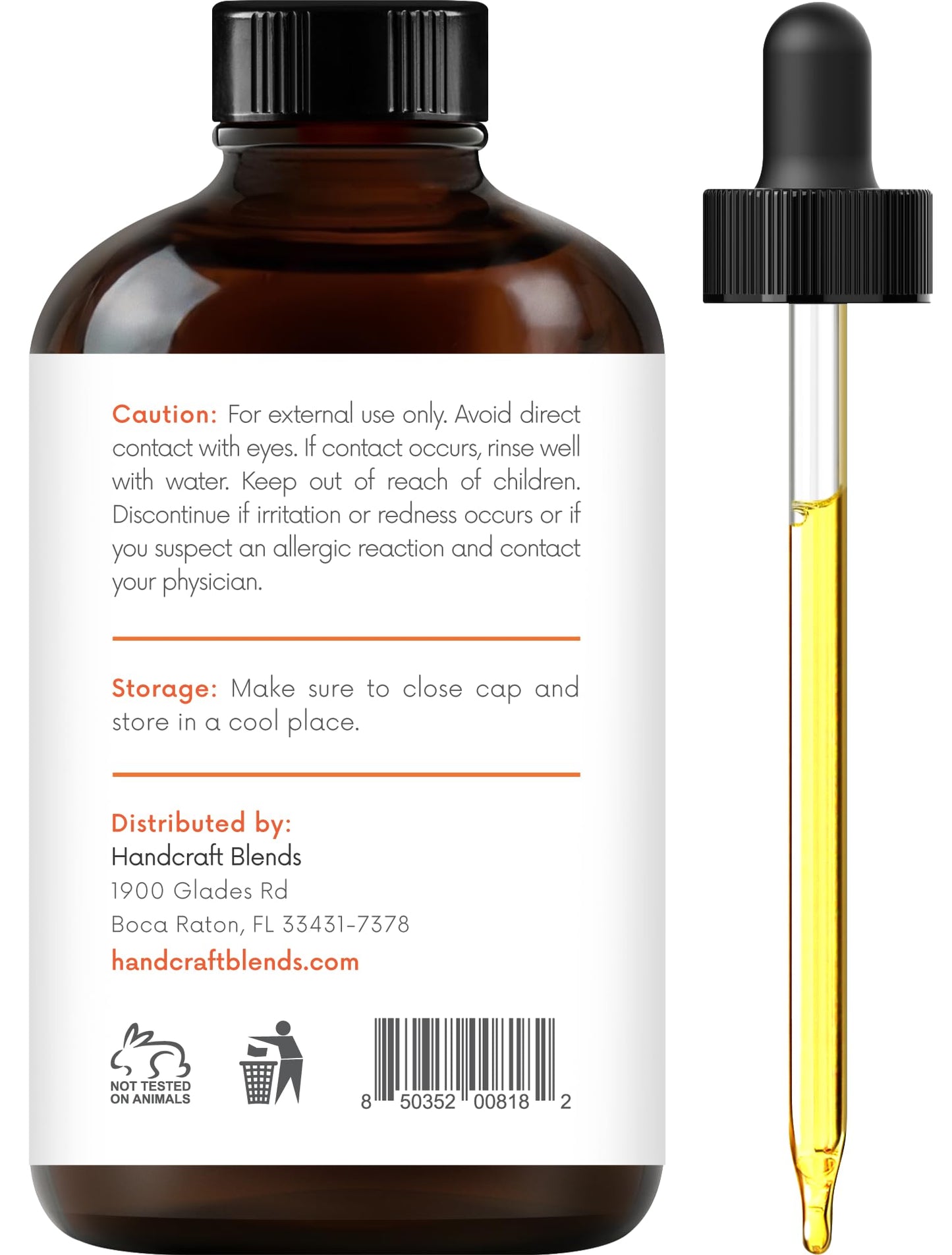 Handcraft Blends Orange Essential Oil