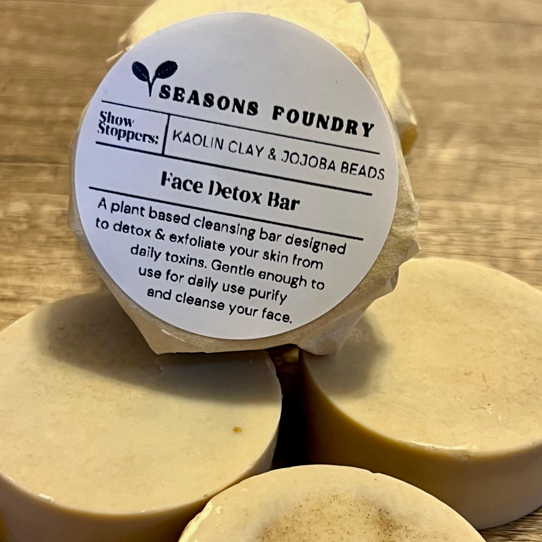 Facial Detox Bar | Kaolin Clay & Avocado Oil