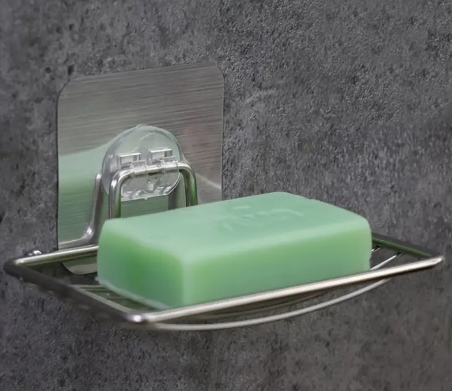 Stainless Steel Soap Holder | 2 Pack | Seasons Foundry