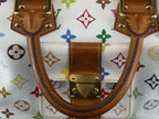 Pre-Owned | Louis Vuitton x Takashi Murakami Monogram Multicolore Speedy 30 – White
