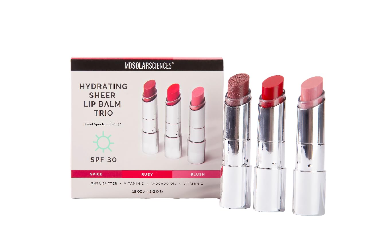 Tinted Lip Balm Trio SPF 30 MDSolarSciences