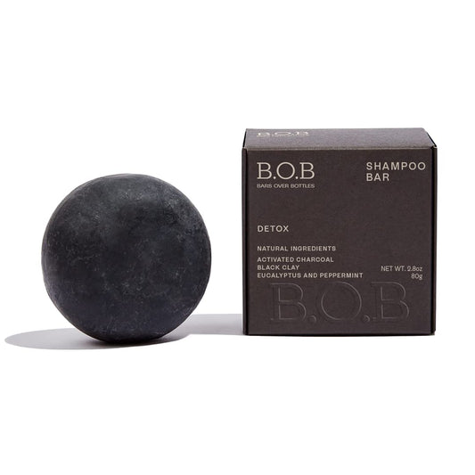 Detox Solid Shampoo Bar |B.O.B BARS OVER BOTTLES