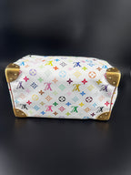 Pre-Owned | Louis Vuitton x Takashi Murakami Monogram Multicolore Speedy 30 – White