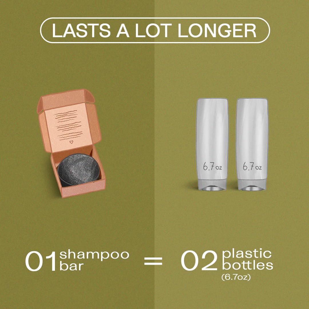 Detox Solid Shampoo Bar |B.O.B BARS OVER BOTTLES