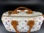 Pre-Owned | Louis Vuitton x Takashi Murakami Monogram Multicolore Speedy 30 – White