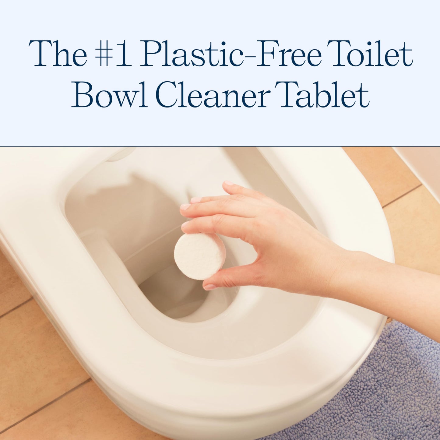 BLUELAND Toilet Bowl Cleaner Starter Set - 14 Tablets