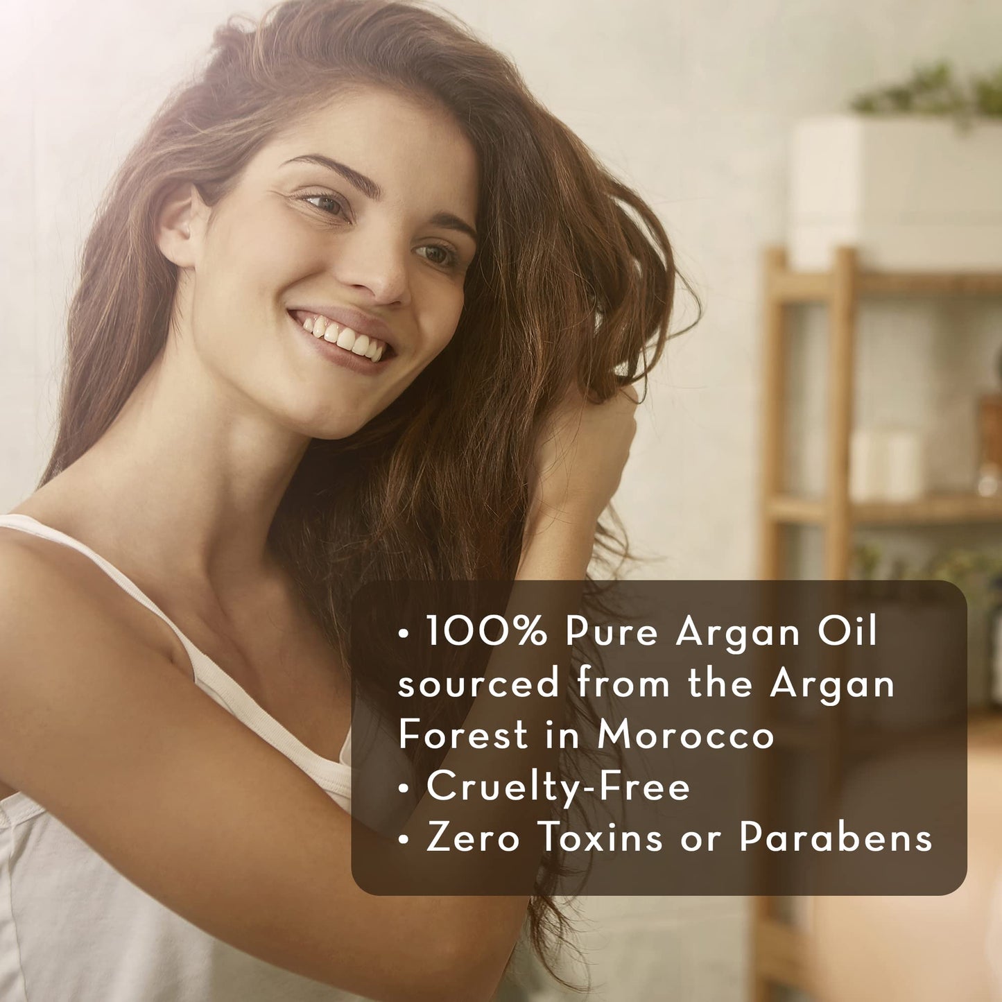 Pure Body Naturals Argan Oil for Skin and Face, 4 fl oz