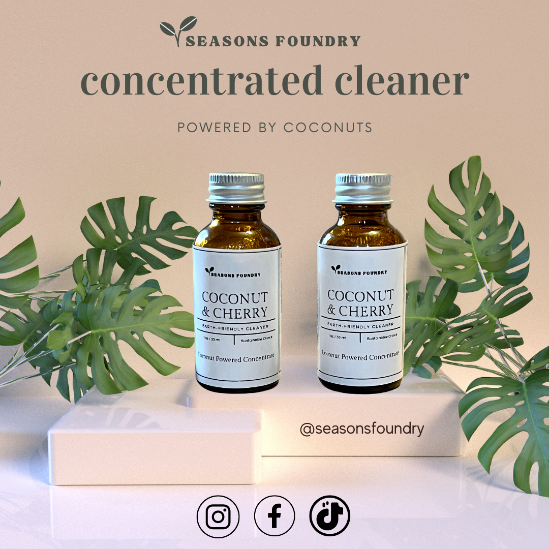 Coconut Power | Cherry Concentrated All Purpose Cleaner Set