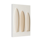 Surfboard Trio – Minimalist Coastal Canvas
