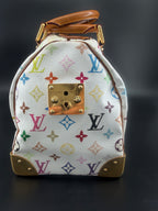 Pre-Owned | Louis Vuitton x Takashi Murakami Monogram Multicolore Speedy 30 – White