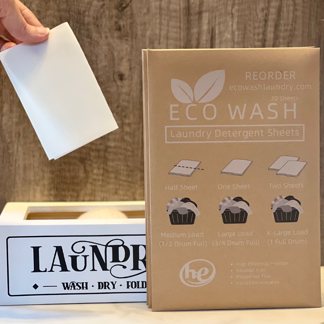 Eco Wash Biodegradable Sheets | Laundry Basics | Seasons Foundry